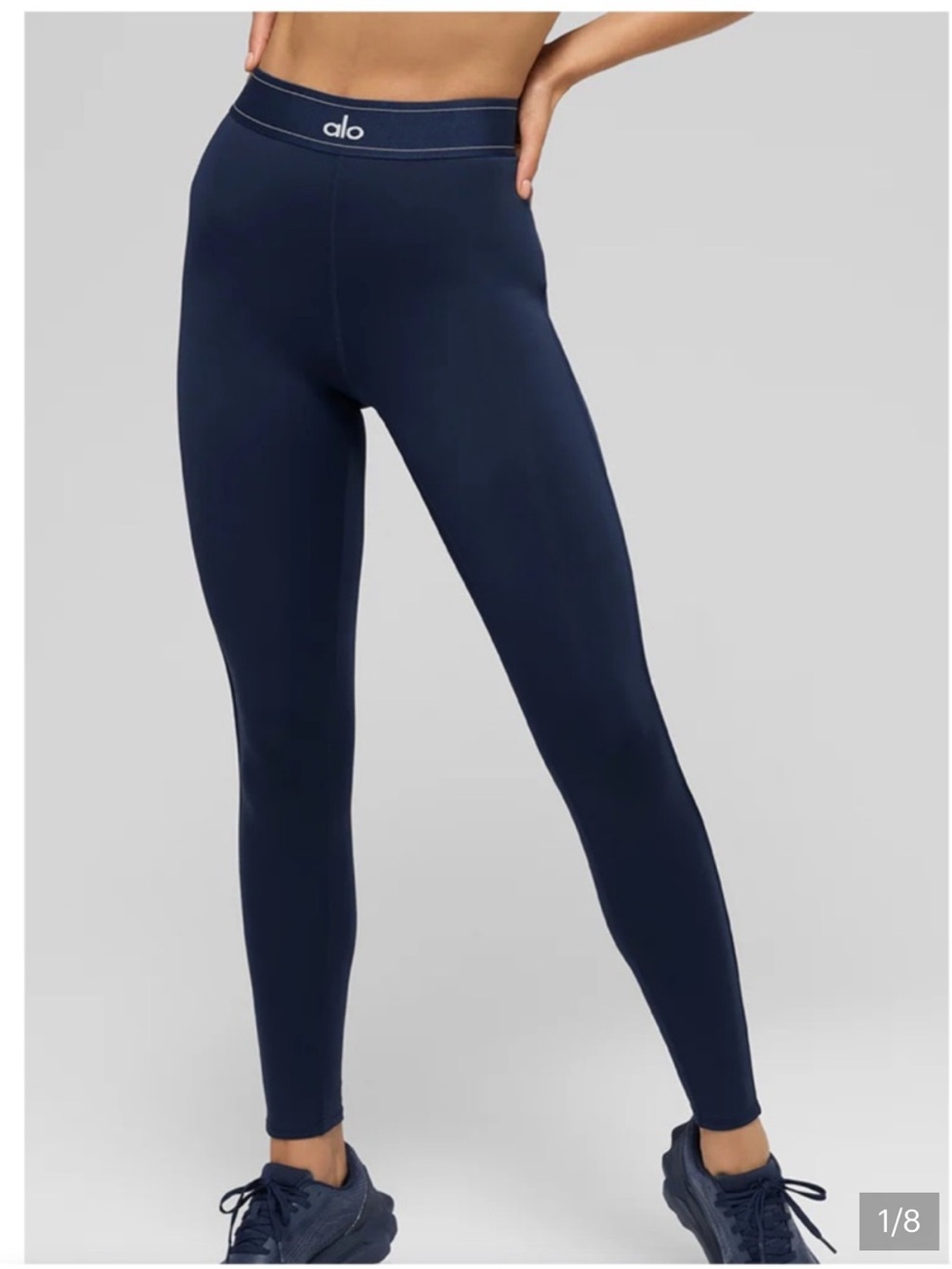 ALO Yoga Navy High-Waist Airlift Leggings Retail $144!
